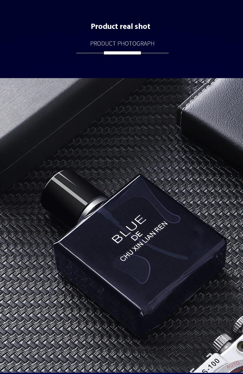 Brand Perfume Woody Men Perfume Spray Flirting Pheromone Long Lasting Sandalwood Ocean Light Fragrance Vibrant Gentleman Gift
