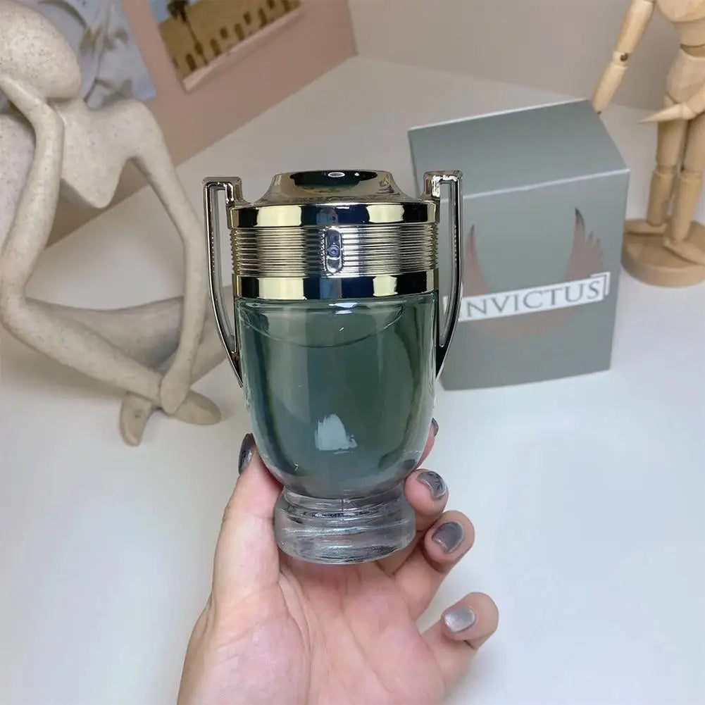 100ml Men's Perfume EDP Warrior Trophy Invincible Cologne 100ml Men's Greek Goddess Perfume Portable Eau De Parfum Spray Olympea