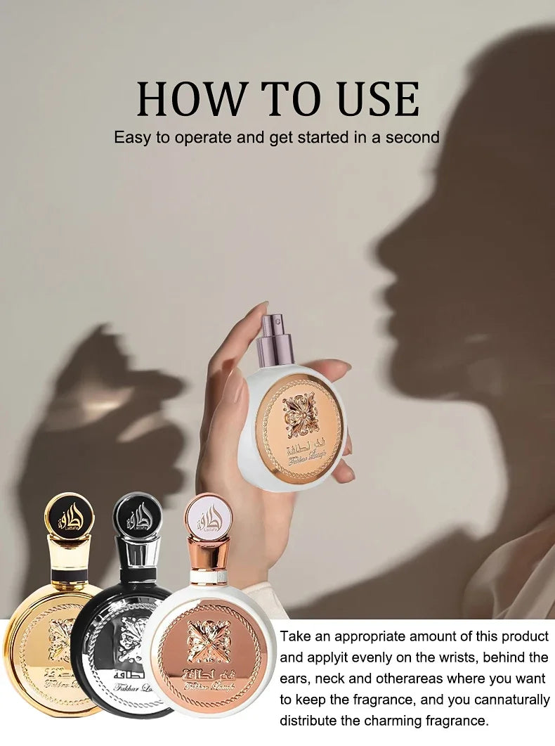 100ml Original Men's Perfume Women's Perfume High Quality Gift Arabic Perfume Fragrance Long Lasting Natural Hormone Dating