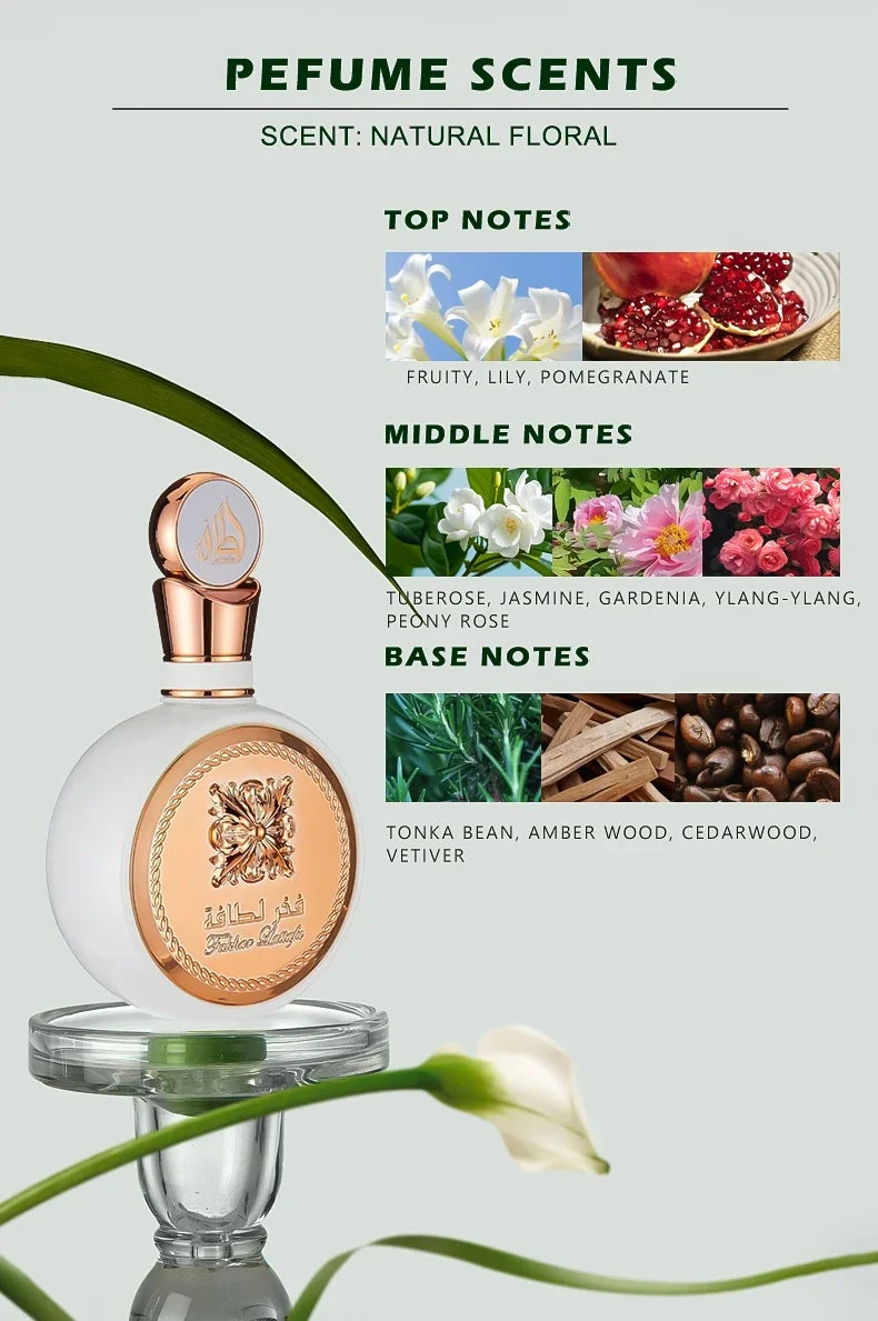 100ml Original Men's Perfume Women's Perfume High Quality Gift Arabic Perfume Fragrance Long Lasting Natural Hormone Dating