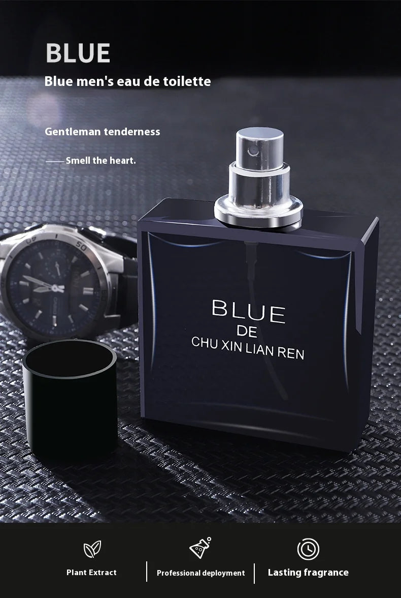 Brand Perfume Woody Men Perfume Spray Flirting Pheromone Long Lasting Sandalwood Ocean Light Fragrance Vibrant Gentleman Gift