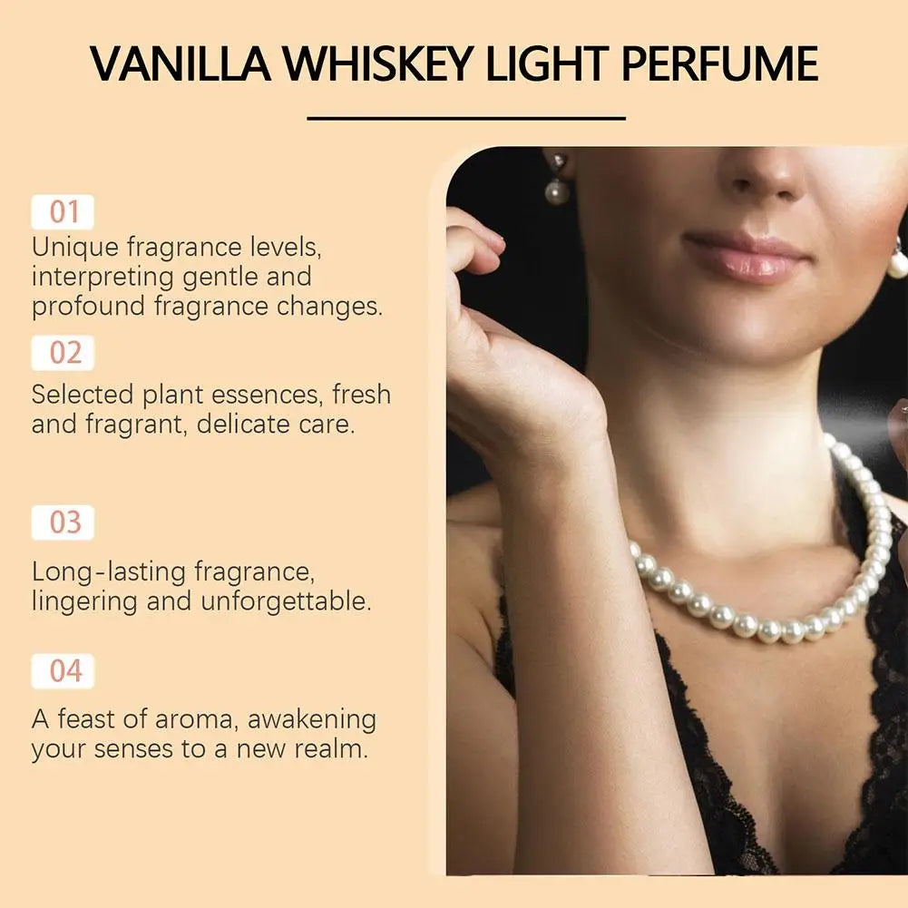 30ml Vanilla Perfume Skin Body Mist Vanilla Essential Oil For Skin Eau De Toilette Spray Long Lasting Perfume For Women