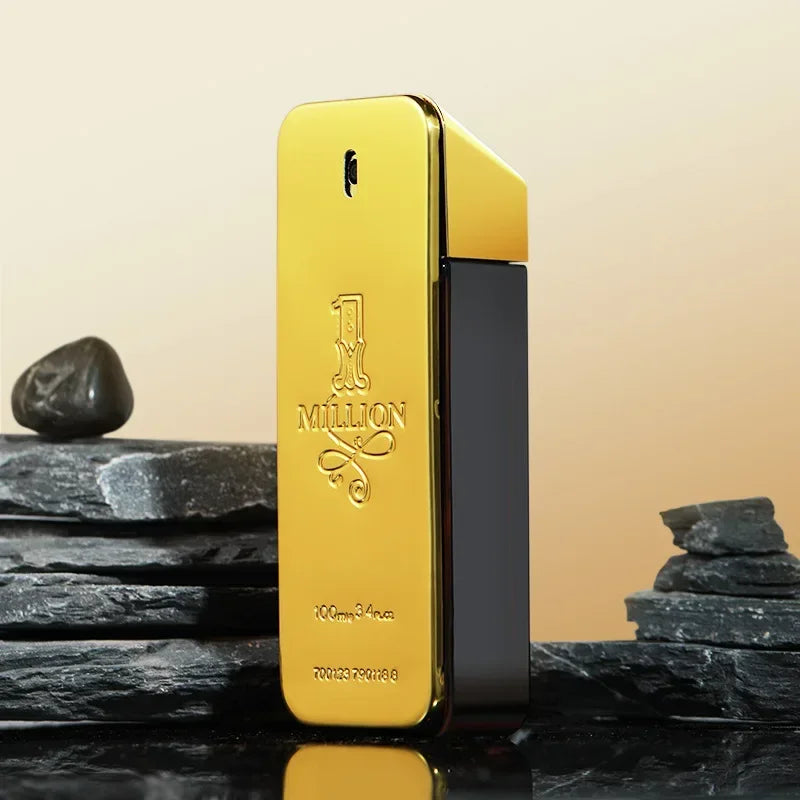 Million Gold Hombre Perfume Man Lasting Strong Masculine Original Parfum For Men Taste Strong Spicy Pheromone Cologne Body Spray
