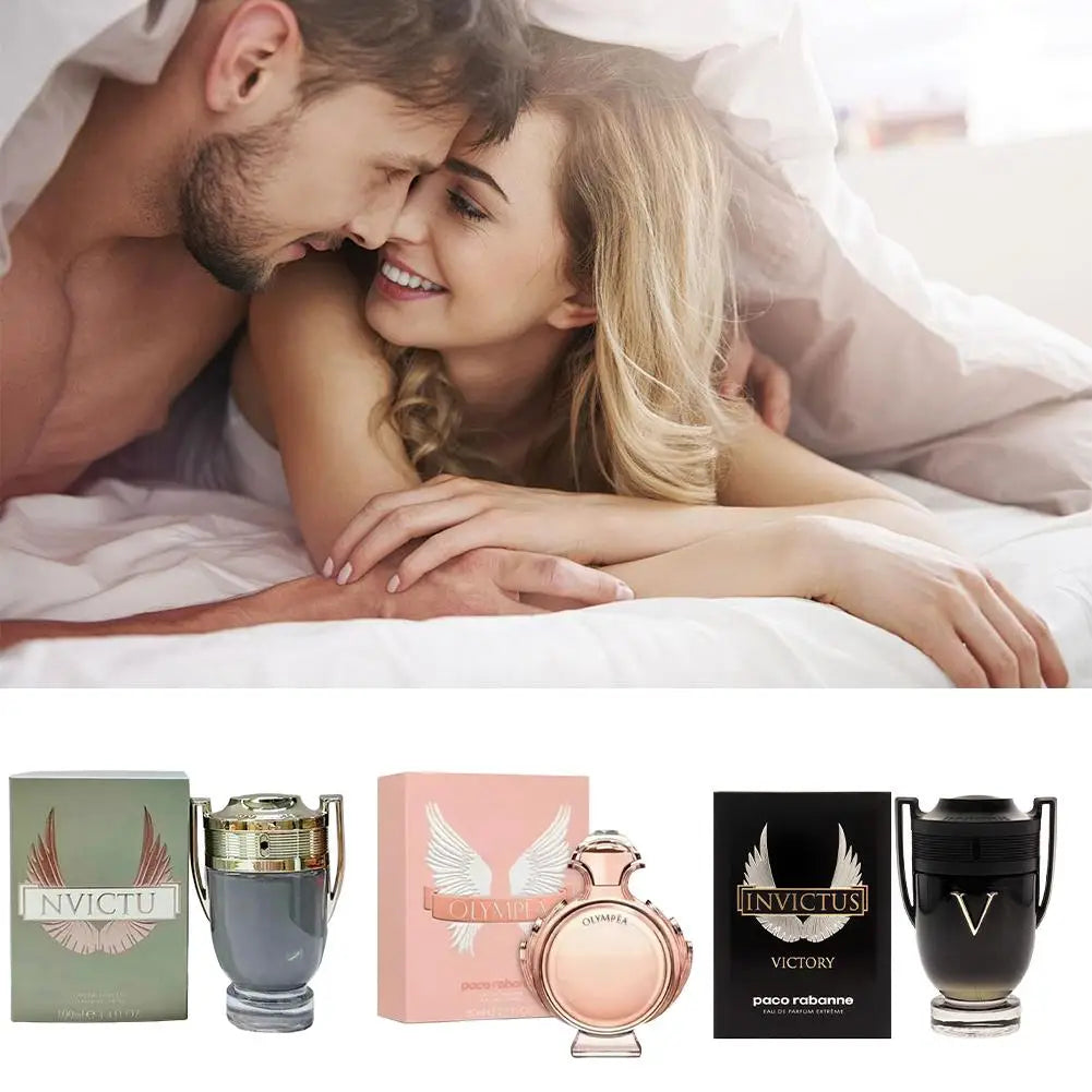 100ml Men's Perfume EDP Warrior Trophy Invincible Cologne 100ml Men's Greek Goddess Perfume Portable Eau De Parfum Spray Olympea