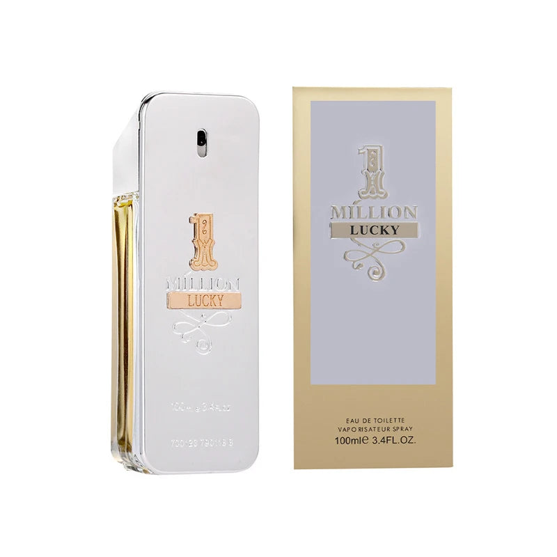 Million Gold Hombre Perfume Man Lasting Strong Masculine Original Parfum For Men Taste Strong Spicy Pheromone Cologne Body Spray