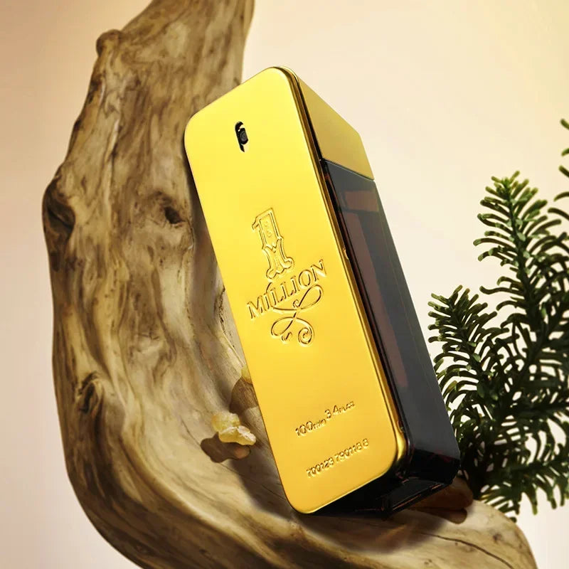 Million Gold Hombre Perfume Man Lasting Strong Masculine Original Parfum For Men Taste Strong Spicy Pheromone Cologne Body Spray
