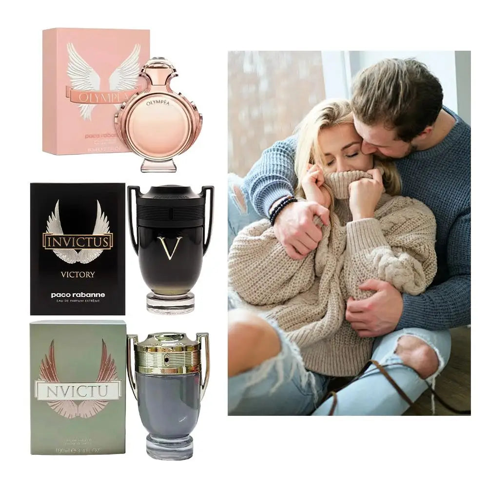 100ml Men's Perfume EDP Warrior Trophy Invincible Cologne 100ml Men's Greek Goddess Perfume Portable Eau De Parfum Spray Olympea