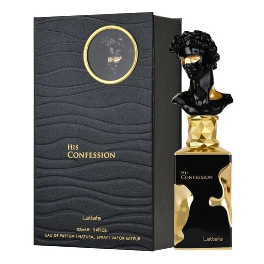 100ml Lattafa His Confession Eau de Parfum - Luxury Arabic Fragrance for Men & Women