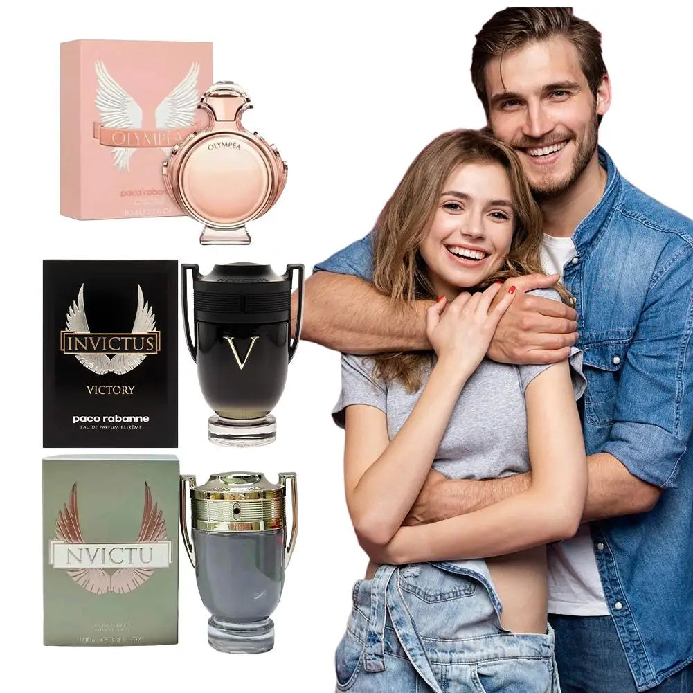 100ml Men's Perfume EDP Warrior Trophy Invincible Cologne 100ml Men's Greek Goddess Perfume Portable Eau De Parfum Spray Olympea