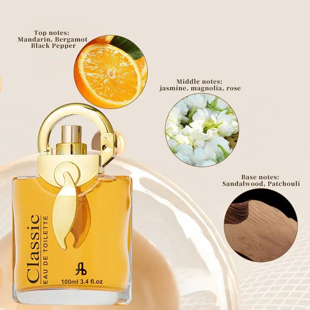 100ml Women Men Perfume Arabic Original Perfumes Spray Perfume Eau De Parfum Long Lasting Pheromones Fragrances Gift Deodorants