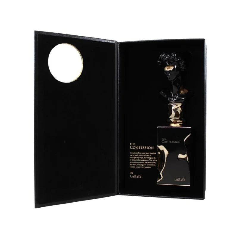 100ml Lattafa His Confession Eau de Parfum - Luxury Arabic Fragrance for Men & Women
