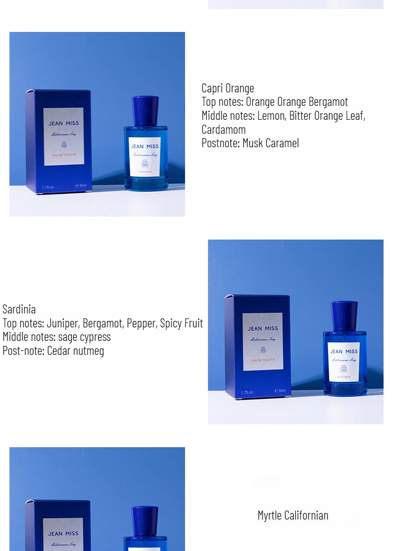 Capri Orange Perfume 50ml | Zesty Citrus Scent Eau de Parfum | Long-Lasting Unisex Fragrance for Daily Wear & Gift Sets