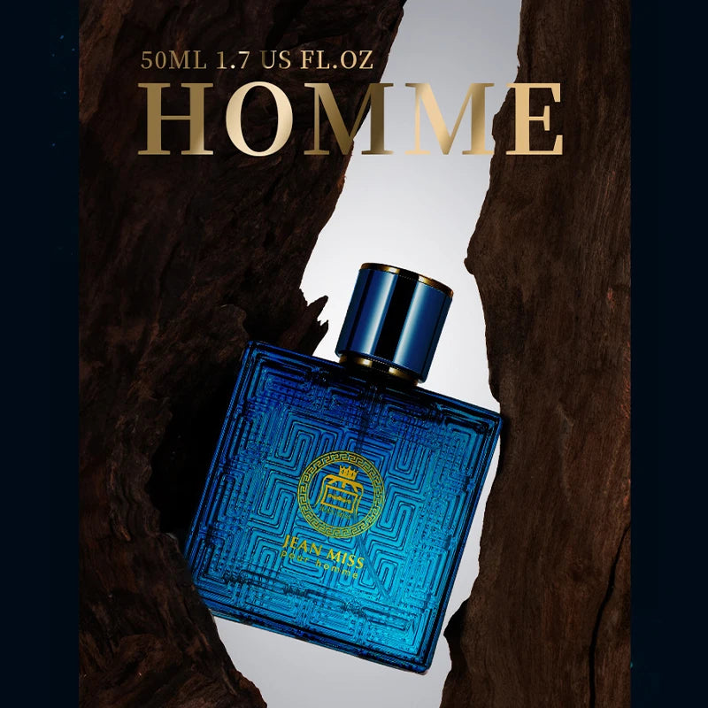 Blue Eros 50ml Men's Perfume Lasting Light Fragrance Fresh Ocean Cologne Perfume Brand Gentleman Eau De Toilette Dating Bodymist