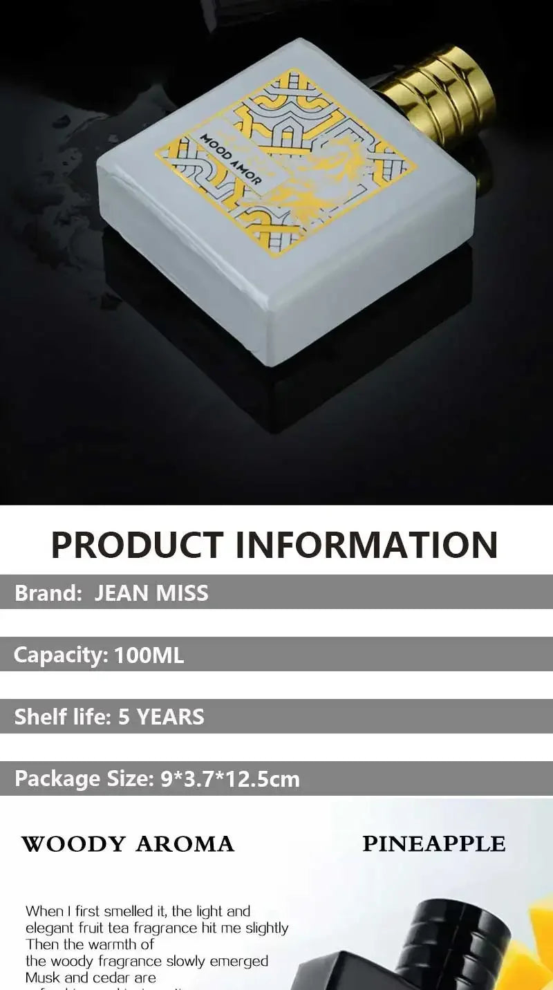 100ml Original Arabian Perfume For Men Women Lasting Fragrances Eau De Parfum Homber Body Spray Pheromone Deodorant perfume man