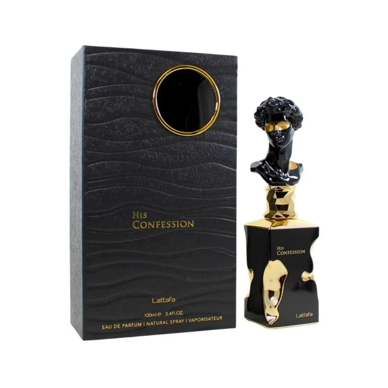 100ml Lattafa His Confession Eau de Parfum - Luxury Arabic Fragrance for Men & Women