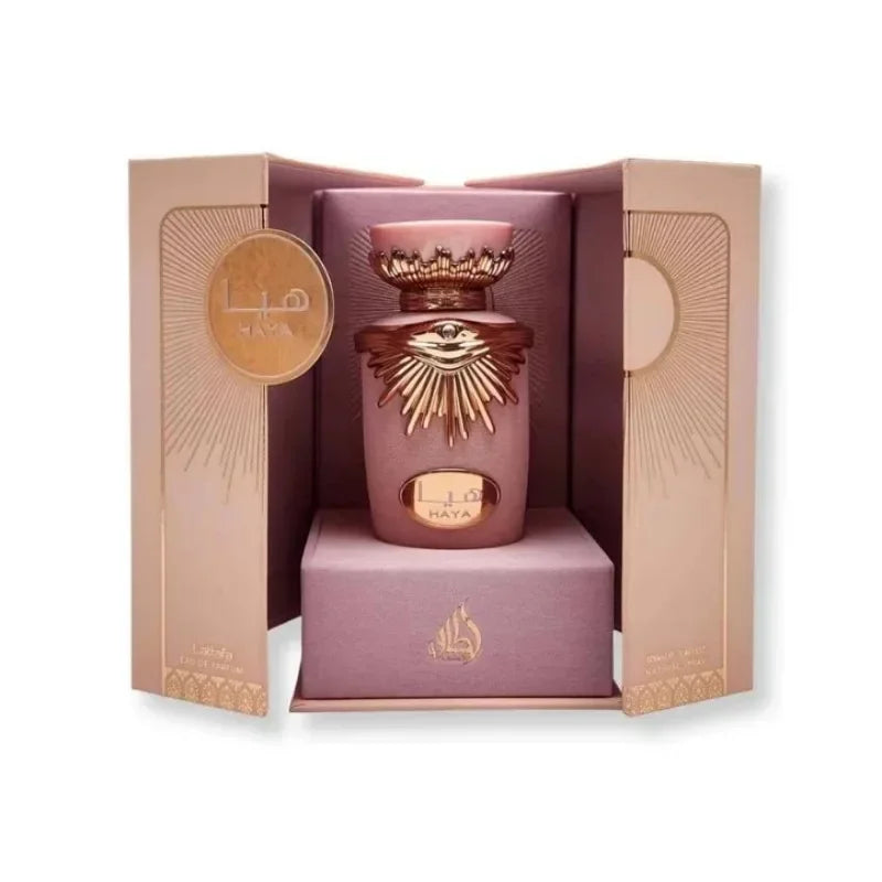 100ml Perfumes Arabes Originales High Quality Fruit Eau De Toilette HAYA Long Lasting Smell Pheromone Transmission Dateable